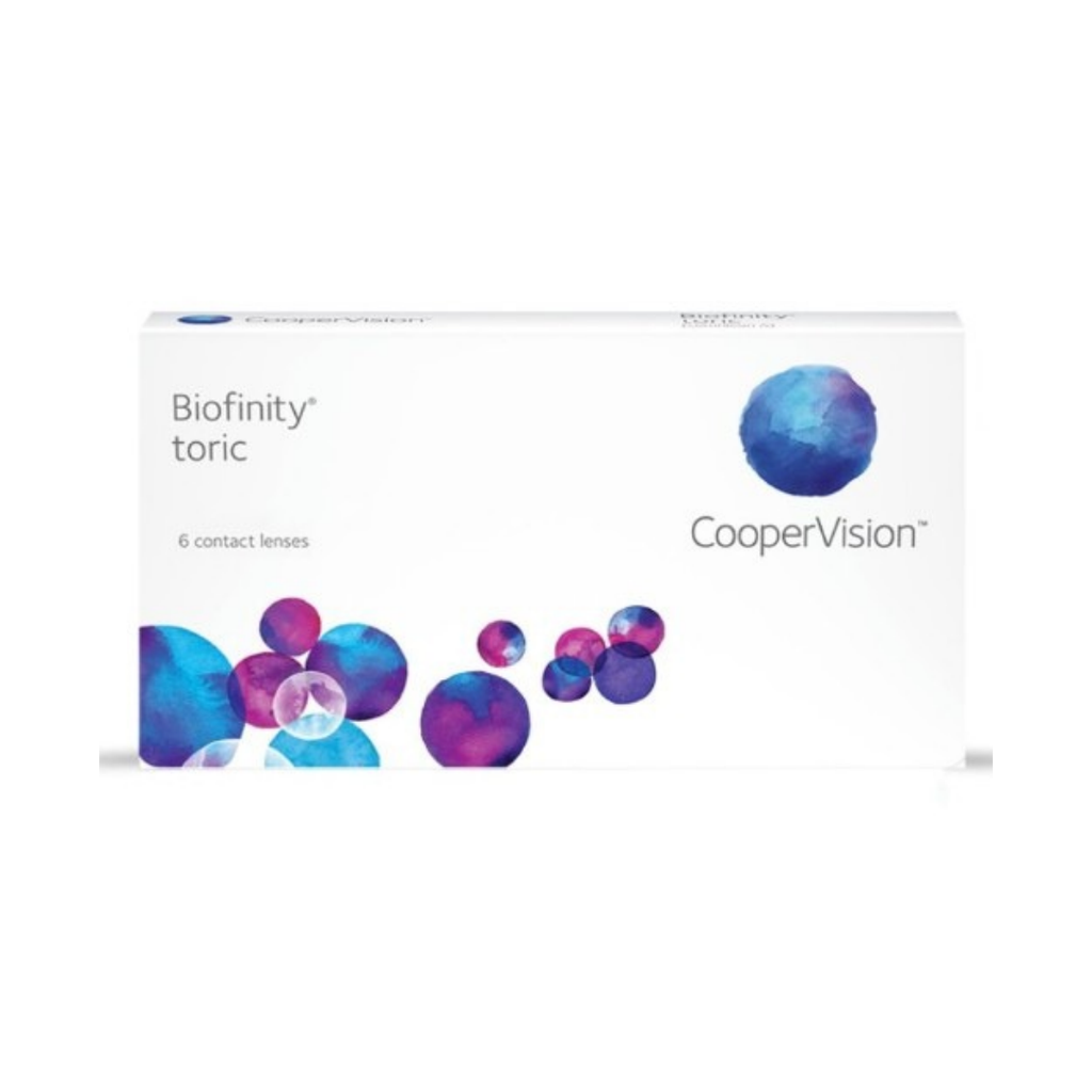 Blister lentes de contacto Biofinity tórica