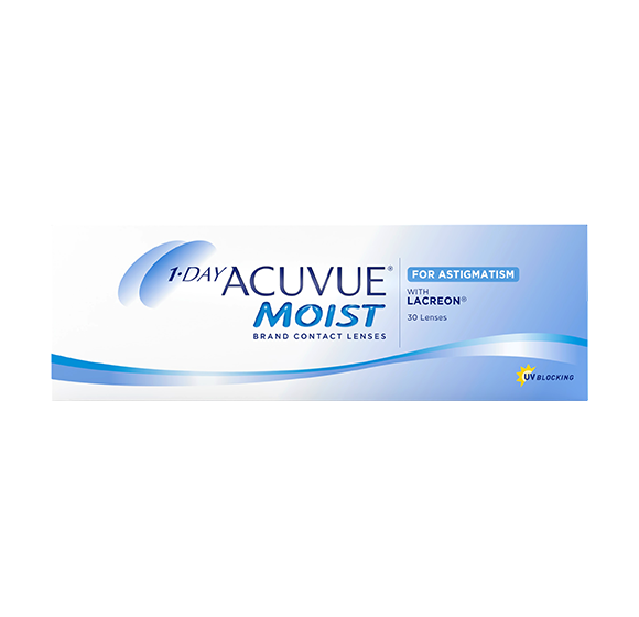 LENTE DE CONTACTO ACUVUE MOIST ONE DAY TORICA