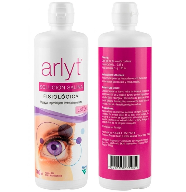 SOLUCION SALINA  ARLYT X 500ML