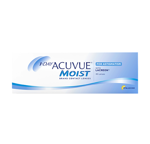 LENTE DE CONTACTO ACUVUE MOIST ONE DAY TORICA